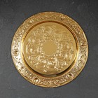 Набор сервировочный «Роскошь. Золото», 8 предметов: кувшин 250 мл, 6 рюмок, 20 мл, поднос, золотистый - Фото 9