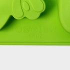 Форма для выпечки Доляна «Новый год. Колокольчики и сапожок», силикон, 25,5×17 см, 6 ячеек, зелёная - Фото 6