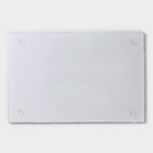 Доска разделочная стеклянная Доляна «Нежная малина», 30×20 см 3259611