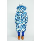 Пальто зимнее для девочки "Меццо", рост 140 см, цвет синий - Фото 3