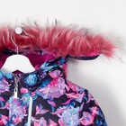 Пальто зимнее для девочки "Меццо", рост 146 см, цвет розовый - Фото 5