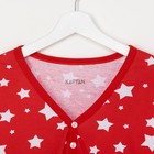 Лонгслив женский KAFTAN "Christmas" красный, размер 40-42, 100% хлопок - Фото 7