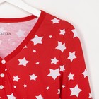 Лонгслив женский KAFTAN "Christmas" красный, размер 40-42, 100% хлопок - Фото 8