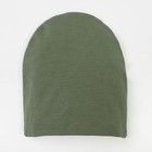 Двухслойная шапка 16, (НФ-00022679), хаки, р-р 46-50 см - Фото 3