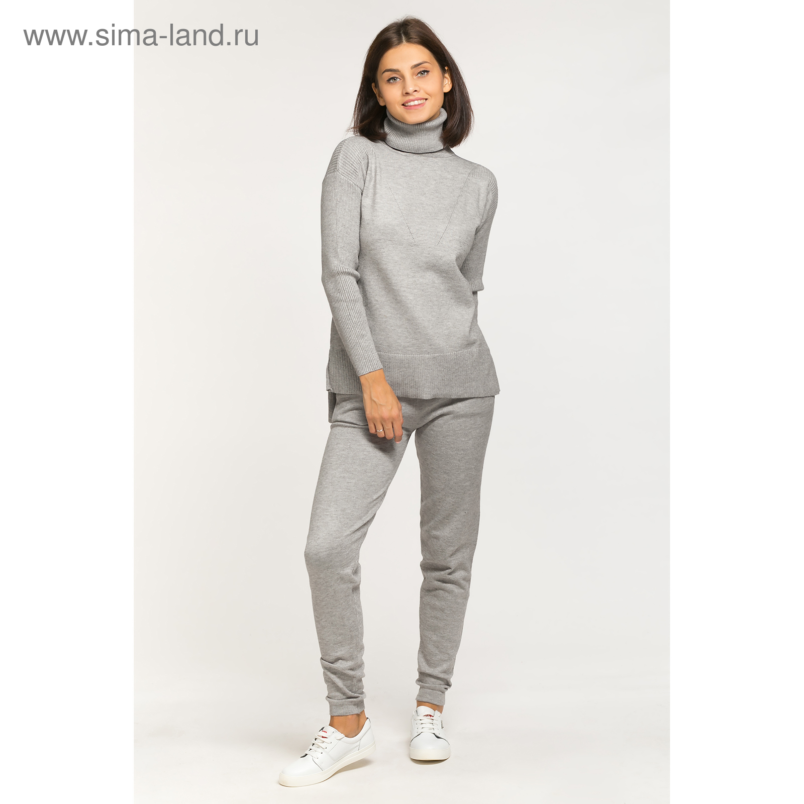 Купить Серый Спортивный Костюм Женский