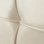 Кровать двуспальная «Птичье гнездо», с мягким изголовьем, 1400×2000 мм, экокожа, цвет ванильный суфле - Фото 6