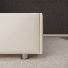 Кровать двуспальная «Птичье гнездо», с мягким изголовьем, с подъёмным механизмом, 1800×2000 мм, экокожа, цвет ванильный суфле - Фото 6