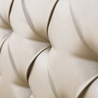 Кровать «Монблан» с ПМ, 140×200 см, экокожа, цвет ванильное суфле - Фото 5