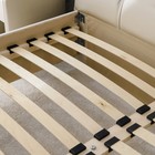 Кровать «Монблан» без ПМ, 180×200 см, экокожа, цвет ванильное суфле - Фото 4