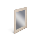 Зеркало «Алеро» квадратное, 855×855 мм, экокожа, цвет nice beige - Фото 2