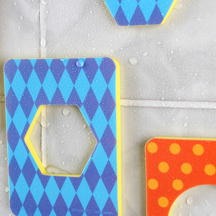 Набор стикеров EVA для игры в ванне «Геометрия» по методике Сегена, 6 шт. 44121