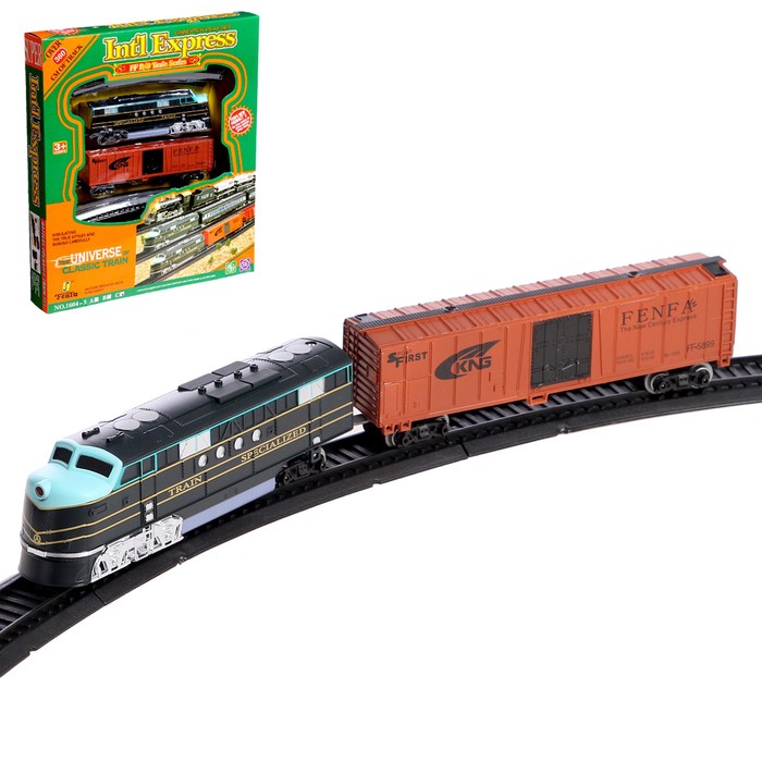 Железная дорога «Большой экспресс», со светозвуковыми эффектами, протяжённость пути 3.6 м - Фото 1