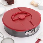 Форма для выпечки Доляна «Жаклин», 27,5×7,5 см, переносная, антипригарное покрытие, с крышкой, цвет МИКС - Фото 8