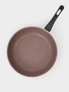 Сковорода Rock, d=29 см, пластиковая ручка, антипригарное покрытие, углеродистая сталь, коричневая - Фото 2