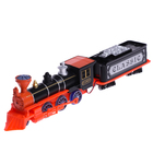 Железная дорога «Паровоз», со светозвуковыми эффектами, протяжённость пути 3.25 м, МИКС - Фото 5