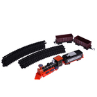 Железная дорога «Паровоз», со светозвуковыми эффектами, протяжённость пути 3.25 м, МИКС - Фото 10