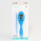 Расчёска детская, массажная щётка для волос «Наш сыночек», от 0 мес., МИКС - Фото 2