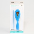 Расчёска детская, массажная щётка для волос «Наш сыночек», от 0 мес., МИКС - Фото 4