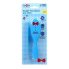 Расчёска детская, массажная щётка для волос «Маленький джентльмен», от 0 мес. - Фото 6