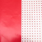 Пленка с рисунком "Горошек", красный, 50 х 70 см - Фото 2