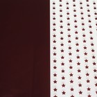 Плёнка для цветов и подарков "Звёзды", коричневый, 50 х 70 см - Фото 2