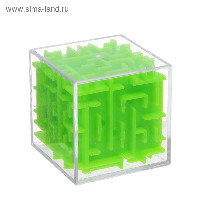 Головоломка «Лабиринт», зелёная - Фото 1