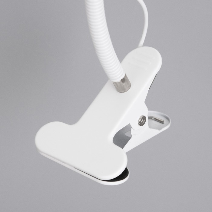 Светильник настольный на прищепке "Офисный белый" 24LED USB 11х7,5х60,5 см RISALUX - фото 1905500806
