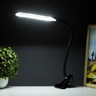 Светильник настольный на прищепке "Офисный черный" 24LED USB 11х7,5х60,5 см - Фото 3