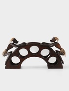 Подставка под бутылки «Аборигены на мосту», 32×60×15 см - Фото 2