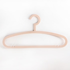 Плечики - вешалки для одежды Доляна «Уют», размер 46-48, цвет бежевый - Фото 1