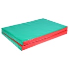 Мат, 100x75x5 см, 1 сложение, цвет красный/зелёный - Фото 5