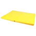 Мат, 100x75x5 см, 1 сложение, цвет жёлтый - Фото 4