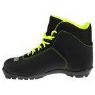Ботинки лыжные TREK Omni 1, NNN, искусственная кожа, цвет чёрный/лайм-неон, лого серый/лайм-неон, размер 36 - Фото 3
