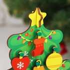 Развивающая игрушка «Новый год! Ёлочка» нарядная 15×20 см - Фото 3