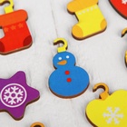 Развивающая игрушка «Новый год! Ёлочка» нарядная 15×20 см - Фото 5