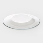 Набор тарелок стеклянный Invitation, d=19,5 см, 6 шт, цвет прозрачный - Фото 3