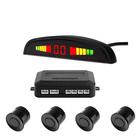 Парковочная система 4 датчика, LED-экран, 12 В, датчик чёрный - Фото 1