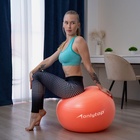 Фитбол ONLYTOP, d=65 см, 900 г, антивзрыв, цвет оранжевый - Фото 5