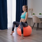 Фитбол ONLYTOP, d=65 см, 900 г, антивзрыв, цвет оранжевый - Фото 6