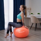 Фитбол ONLYTOP, d=65 см, 900 г, антивзрыв, цвет оранжевый - Фото 7