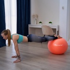 Фитбол ONLYTOP, d=65 см, 900 г, антивзрыв, цвет оранжевый - Фото 9