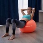 Фитбол ONLYTOP, d=65 см, 900 г, антивзрыв, цвет оранжевый - Фото 10