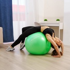 Фитбол ONLYTOP, d=75 см, 1000 г, антивзрыв, цвет зелёный - Фото 6