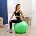 Фитбол ONLYTOP, d=75 см, 1000 г, антивзрыв, цвет зелёный - Фото 8