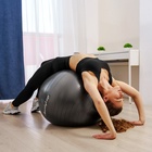 Фитбол, ONLYTOP, d=75 см, 1000 г, антивзрыв, цвет чёрный - Фото 7