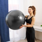 Фитбол, ONLYTOP, d=75 см, 1000 г, антивзрыв, цвет чёрный - Фото 8