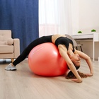 Фитбол ONLYTOP, d=85 см, 1400 г, антивзрыв, цвет оранжевый - Фото 8