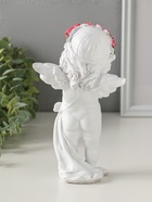 Фигура 'Ангел с розами', 13х9х22см - фото 809496703