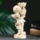 Подсвечник "Ангелочек" в правой руке, слоновая кость 14х8х22см - фото 25551916