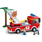 Конструктор «Пожарная машина с лестницей», 269 деталей - Фото 2